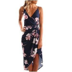 Beautiful floral Hi-Low Dress